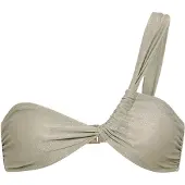 LASCANA Top de bikini gris
