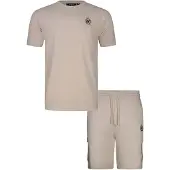 SikSilk Traje para estar en casa beige / dorado / negro