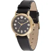 Furla Reloj analógico 'Easy Shape' oro / negro