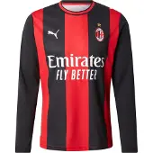 Puma Camiseta de fútbol 'ACM Home Replica' rojo / negro / blanco