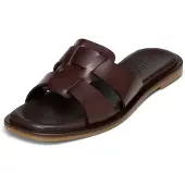 Marc O'Polo Zapatos abiertos marrón oscuro