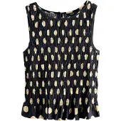 Next Blusa beige / negro