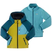 Kamik - Kid's Silas - Chaqueta impermeable size 122, turquesa