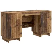 Syfax Escritorio Madera envejecida Madera de ingeniería