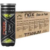 NOX Caja De Pelotas De Pádel Pro Titanium