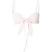 Adidas Originals Top de bikini deportivo ' SUMMER GLOW' rosé / blanco
