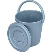 ICS Cubo C552015, 15 l, azul, con tapa