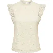 ONLY Blusa 'JDYLotas' blanco lana