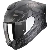 Scorpion EXO-530 Air Fond Casco Integral Mate/Negro/Plata L unisex