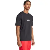 Adidas Camiseta funcional 'Essentials' negro / blanco