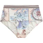 Next Braga de bikini beige / beige claro / azul claro / marrón
