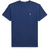 Ralph Lauren para hombre. 710B31422007 Camiseta de punto Classic Fit marino (L), Casual, Algodón, Manga corta, outlet