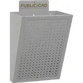 Arregui E-2302, de montaje en pared, acero, plateado, de un solo color, 220 mm, 190 mm
