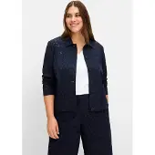 Sheego Blusa azul oscuro