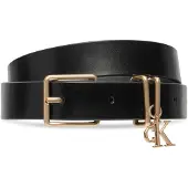 Calvin Klein Cinturón 'CK Monogram' negro