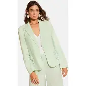 Love & roses Blazer verde pastel