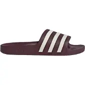 Adidas Originals Zapatos abiertos 'Adilette Aqua' rojo vino / offwhite