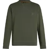 BOSS para hombre. 50509323 Sudadera Westart verde (S), Casual, Algodón, outlet 2026.