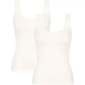 Sloggi Camiseta térmica 'Go' blanco lana