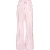 LASCANA Pantalón de pijama altrosa / blanco