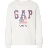Gap Sudadera navy / rojo / offwhite