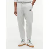 Tommy Hilfiger Pantalón 'Signature Logo Cuffed' gris claro