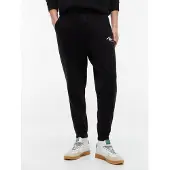 Tommy Hilfiger Pantalón 'Signature Logo Cuffed' rojo / negro / blanco