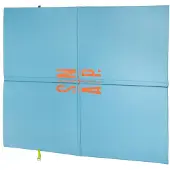 Snap - Blanket - Crashpad azul