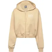 New Balance Sudadera con cremallera marfil / blanco