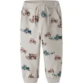 Name it Pantalón ecru / azul / marrón