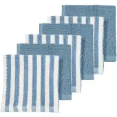 Meyco Baby Toalla Facial Fat Stripe 30x30 Cm 6 Unidades