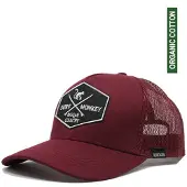 Surf Monkey Gorra deportiva borgoña