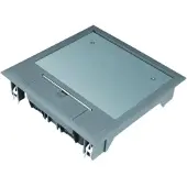 Hager VQ06057011 - Acero satinado - EN50085-2-2