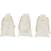 J-Line Bolsa Navideña Francesa 28 Cm 3 Surtidos
