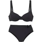 LASCANA Bikini negro
