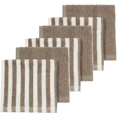 Meyco Baby Toalla Facial Fat Stripe 30x30 Cm 6 Unidades