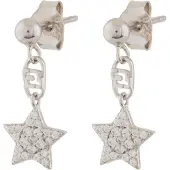 Liu Jo Pendientes plata / transparente