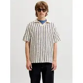 Jack & jones Premium Jersey 'JPRBLHarry' azul oscuro / blanco