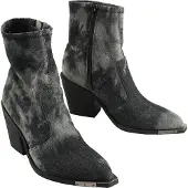 Buffalo Botines gris denim / negro denim