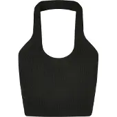 Urban Classics Top de punto negro