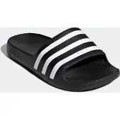Adidas Zapatos para playa y agua 'Adilette Aqua' negro / blanco
