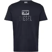 Diesel Camiseta 'T-JUST TONE ON TONE' navy