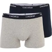 Ceceba Calzoncillo boxer navy / gris moteado / offwhite