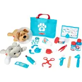 Melissa & Doug Juguete Educativo Examine And Treat Pet Vet Play Set