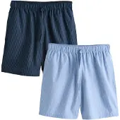 Next Pantalón de pijama azul noche / azul claro / blanco