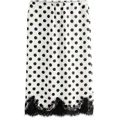 Next Falda negro / blanco