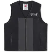 Ed Hardy Chaleco gris / negro