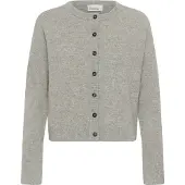 My Essential Wardrobe Cárdigan gris moteado