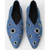 Closed Ballerina Mid Blue Talla: 36 | Bailarinas Outlet | Mujer | Azul