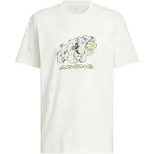 Adidas Camiseta funcional 'That Dawg In Em' verde claro / rosa / negro / blanco